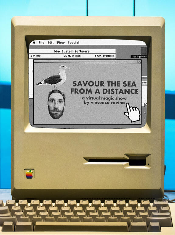 Savour the Sea From a Distance - 2020 Fringe Poster Savour the Sea From a Distance - 2020 Fringe Poster