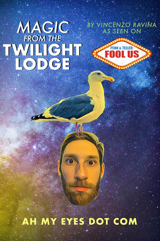 Magic From the Twilight Lodge - 2021 Fringe Poster Magic From the Twilight Lodge - 2021 Fringe Poster
